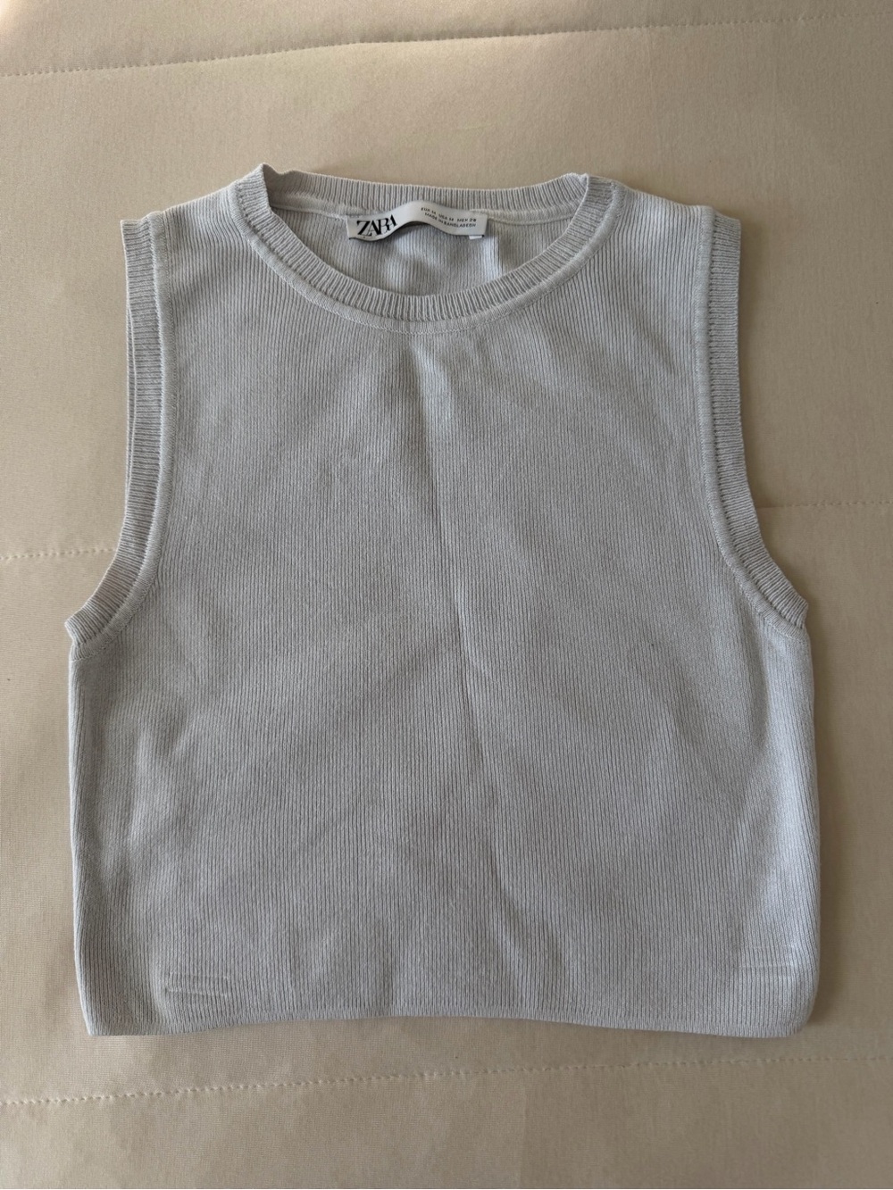 Zara Sweater Crop Tank